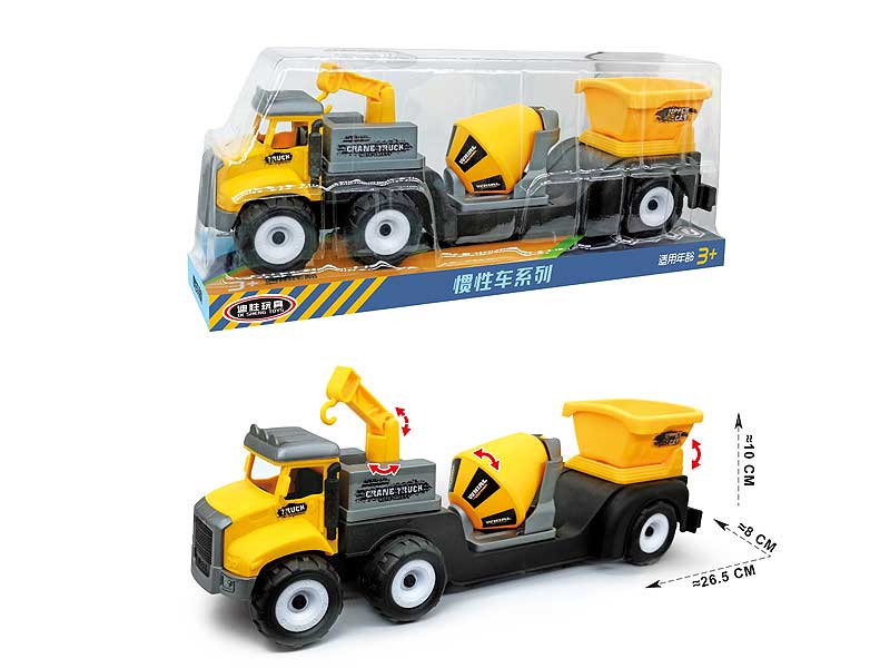 Friction Construction Truck toys