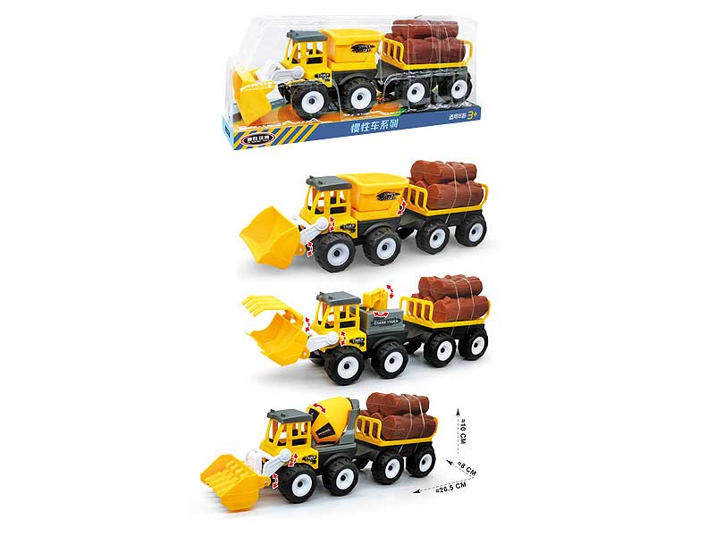 Friction Construction Truck toys