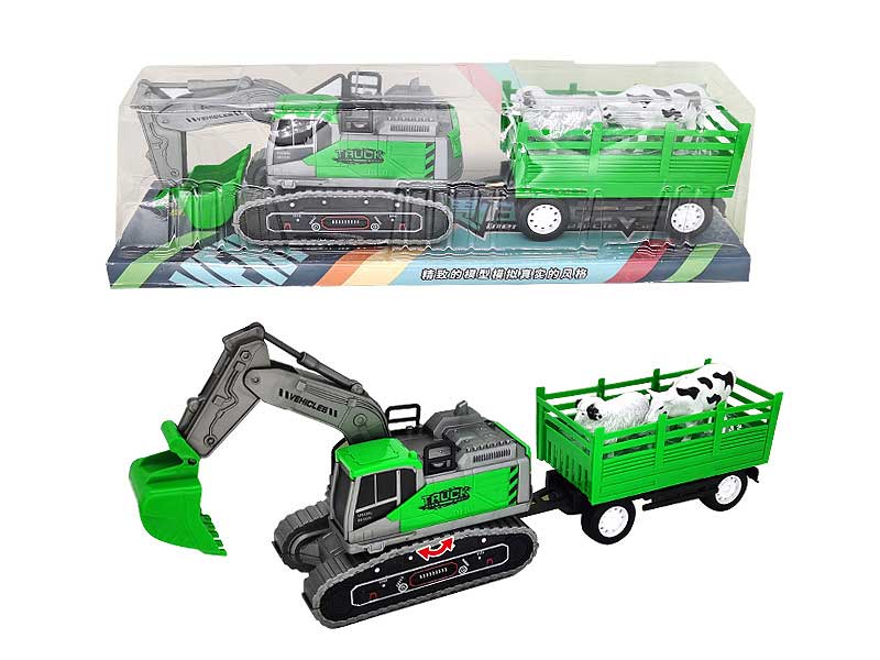 Friction Farmer Truck toys