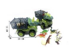 Friction Dinosaur Transport Vehicle(2S) toys