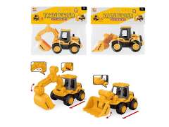 Friction Construction Truck(2S) toys