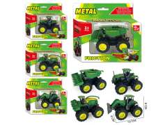 Die Cast Farmer Truck Friction(4S)