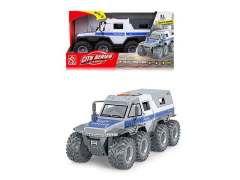 Friction Police Car W/L_S toys