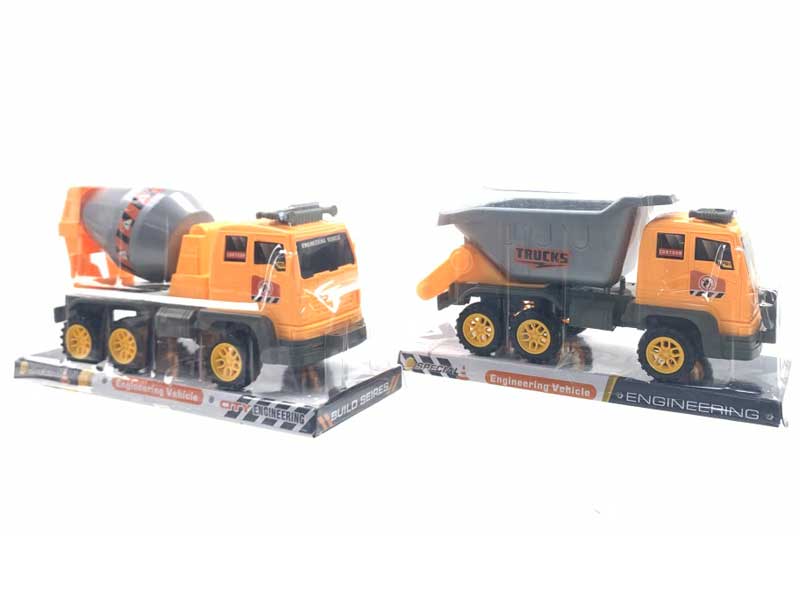 Friction Construction Truck(2S) toys