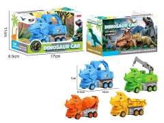 Friction Construction Truck(4S) toys