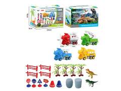 Friction Fire Engine Set(2in1)