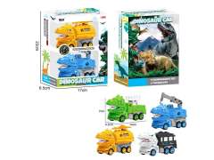 Friction Police Man Car(2in1) toys