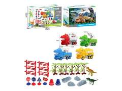 Friction Fire Engine Set(4in1) toys