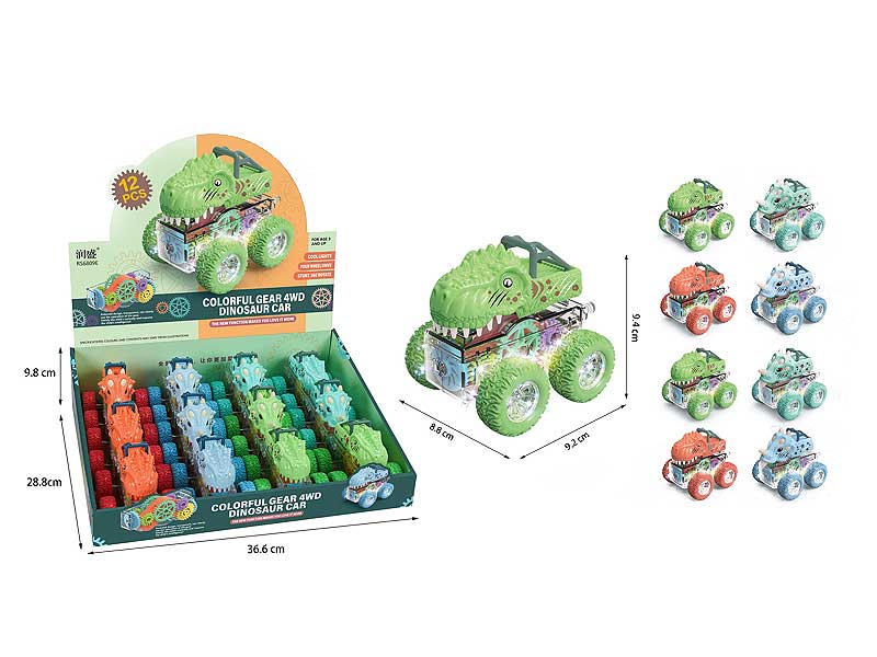 Friction 4Wd Car(12in1) toys
