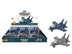 Friction Jet Aircraft W/L_S(6in1) toys