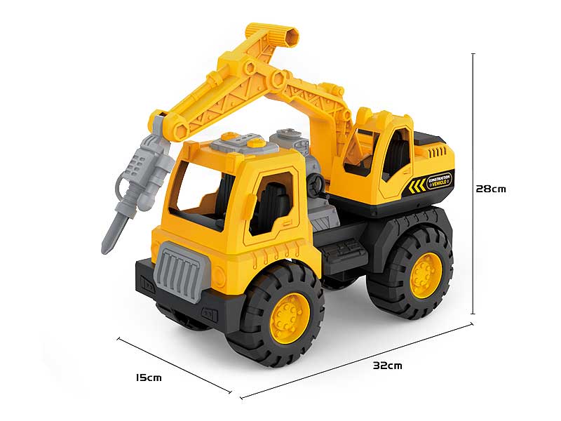 Friction Construction Truck toys