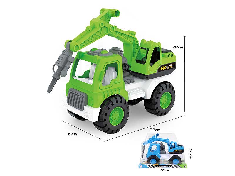 Friction Construction Truck(2C) toys