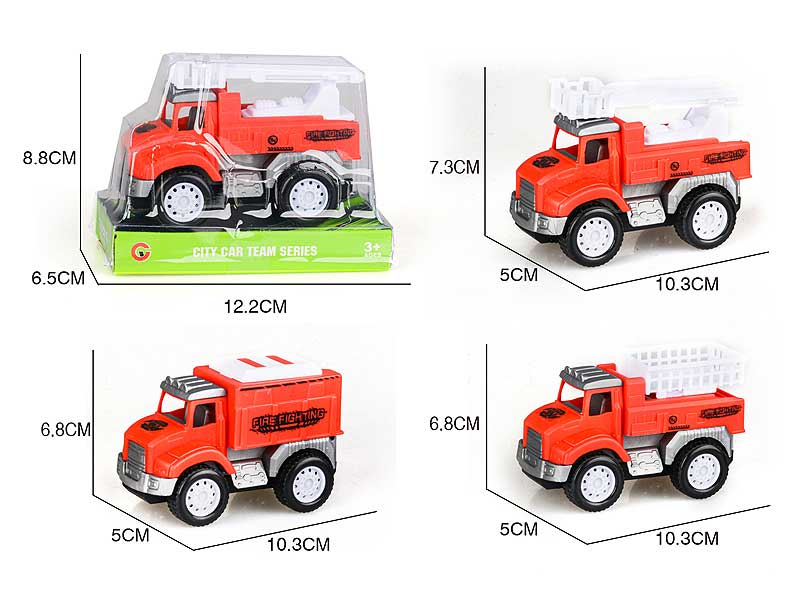 Friction Fire Engine(3S) toys