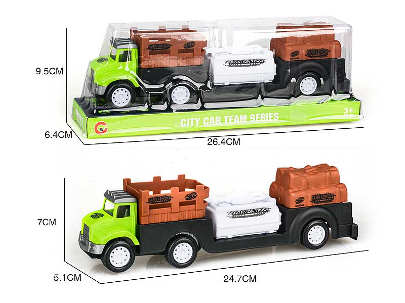 Friction Farm Truck toys