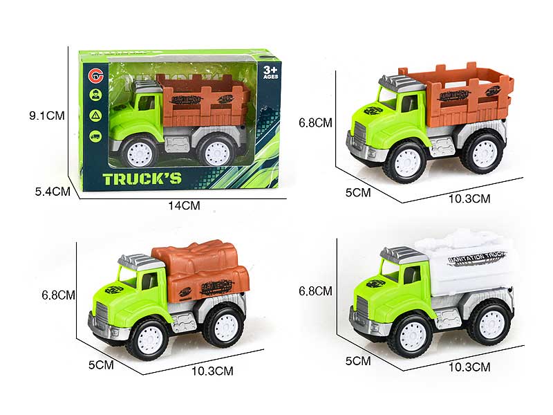 Friction Farmer Truck(3S) toys