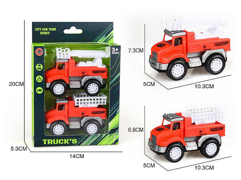 Friction Fire Engine(2in1) toys