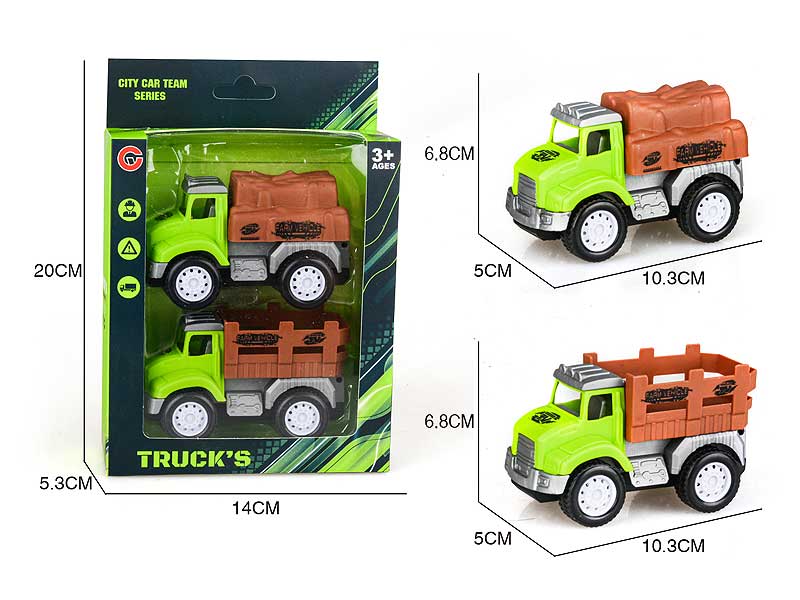 Friction Farmer Truck(2in1) toys