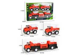 Friction Fire Engine Set