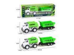 Friction Sanitation Truck(2S) toys