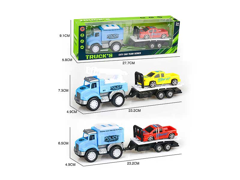 Friction Tow Truck(2S) toys