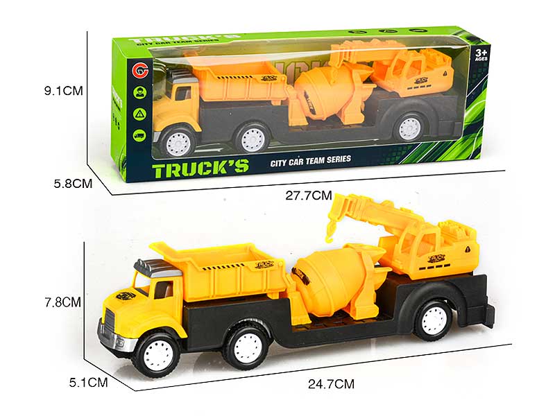 Friction Construction Truck toys