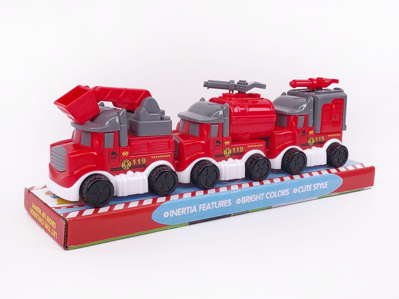 Friction Fire Engine(3in1) toys