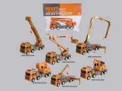 Friction Construction Truck(6S) toys