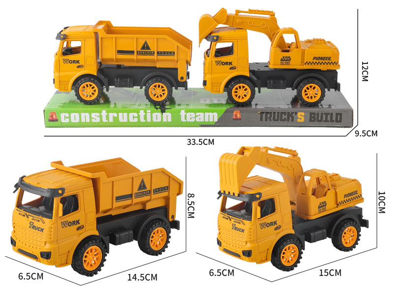 Friction Construction Truck(2in1) toys