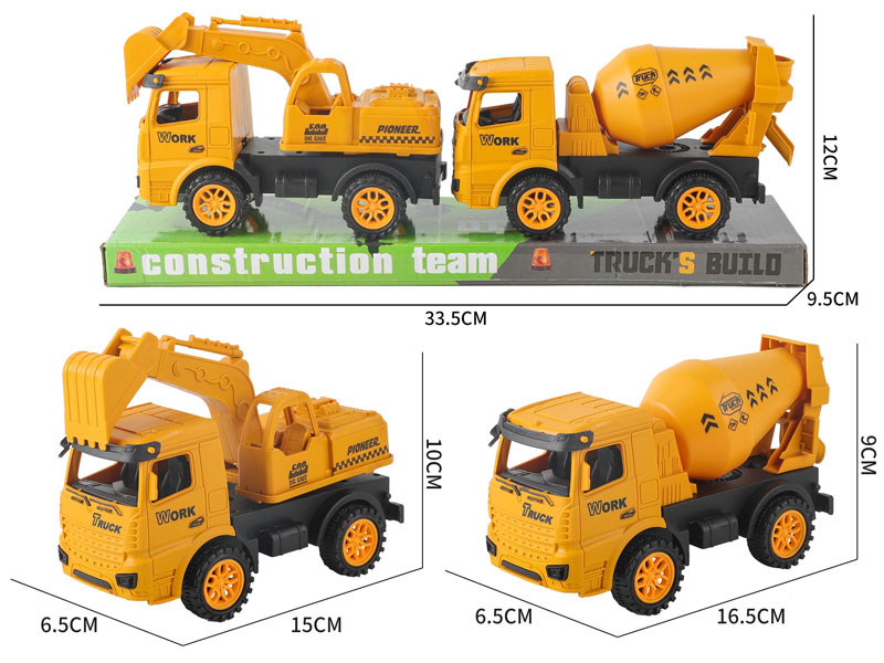 Friction Construction Truck(2in1) toys