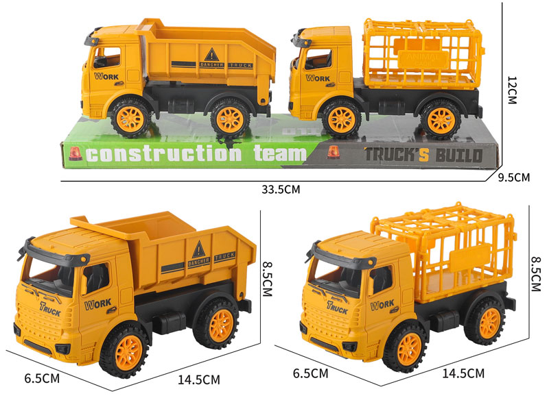 Friction Construction Truck(2in1) toys