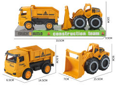 Friction Construction Truck & Free Wheel Construction Truck