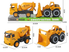 Friction Construction Truck & Free Wheel Construction Truck
