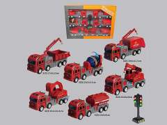 Friction Rescue Car Set(6S) toys