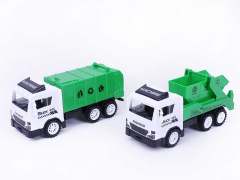 Friction Sanitation Truck(2S) toys