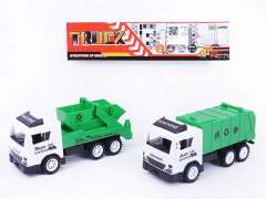 Friction Sanitation Truck(2S) toys