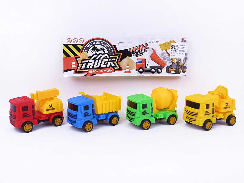 Friction Construction Truck(4in1) toys