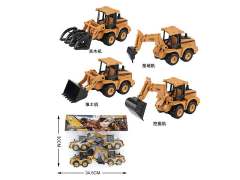 Friction Construction Truck(4in1) toys