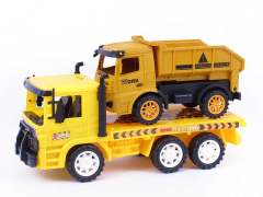 Friction Truck Tow Free Wheel Construction Truck toys