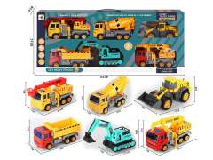 Friction Construction Truck(6in1) toys