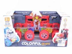 Friction Stunt Fire Engine W/L(2in1)