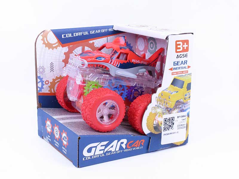 Friction Stunt Car W/L(4C) toys
