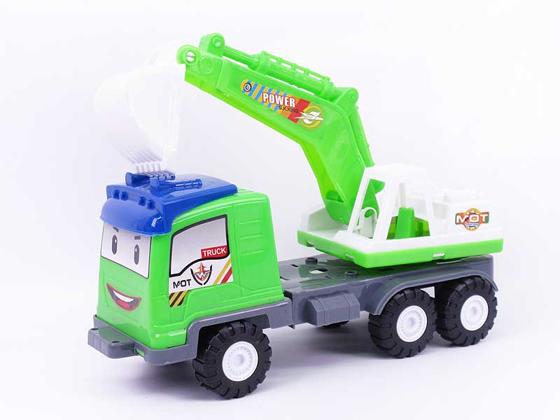 Friction Construction Truck(2C) toys