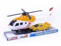 Fricton Helicopter & Free Wheel Sports Car