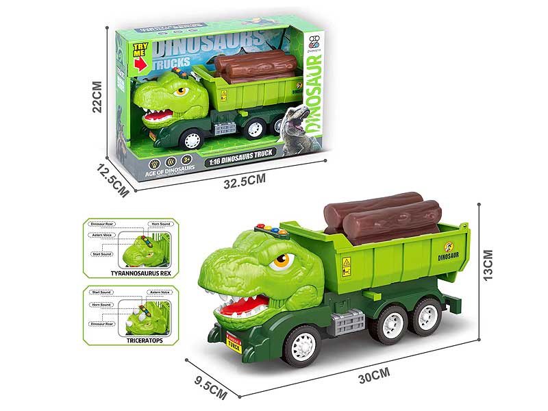 Friction Dinosaur Car W/M toys