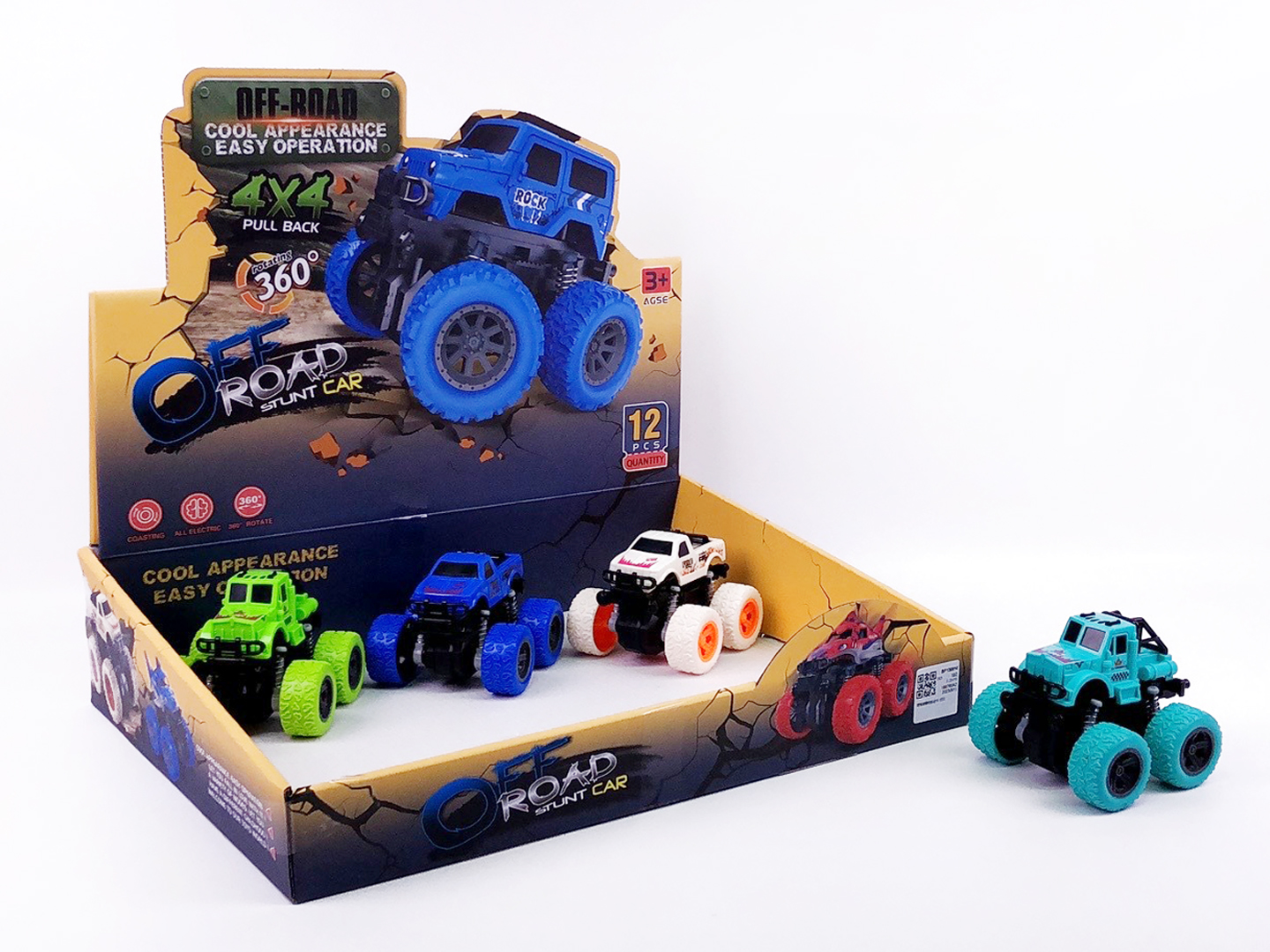 Friction Stunt Truck(12in1) toys