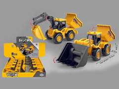 Friction Construction Truck(8in1) toys