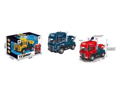 Die Cast Container Truck Friction W/L_M(3C)