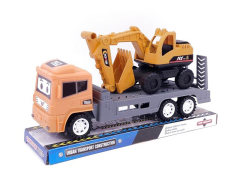 Friction Truck Tow Free Wheel Hook Machine toys