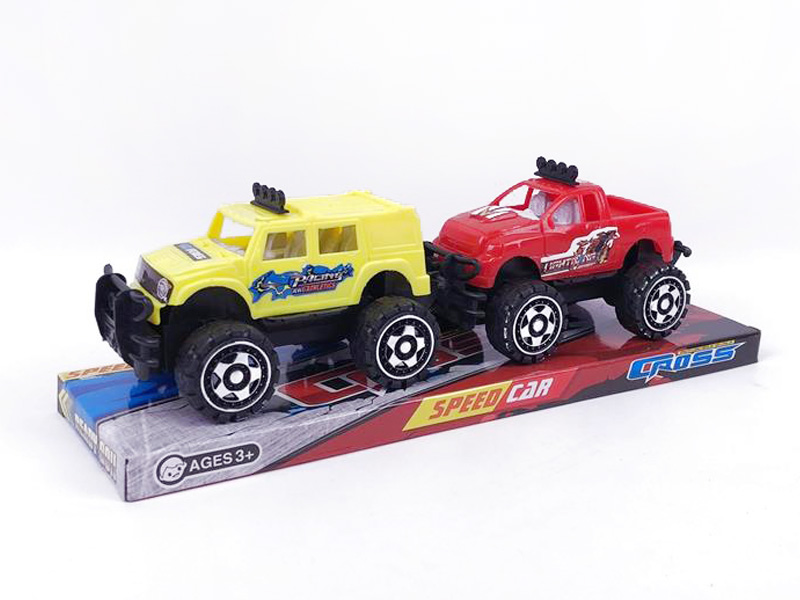 Friction Cross-country Racing Car(2in1) toys