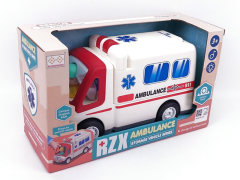 Friction Ambulance Car W/L_M